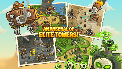 Kingdom Rush Frontiers TD Androidアプリ