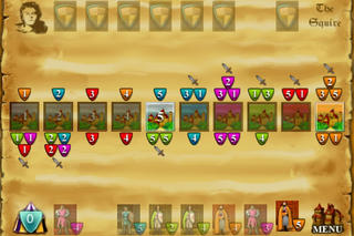 Reiner Knizia's Knights of Charlemagne iPhoneアプリ