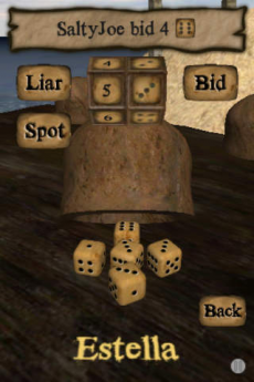 Liar's Dice 3D iPhoneアプリ