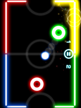 Glow Hockey 2 HD iPadアプリ