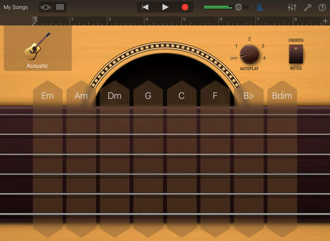 GarageBand iPadアプリ