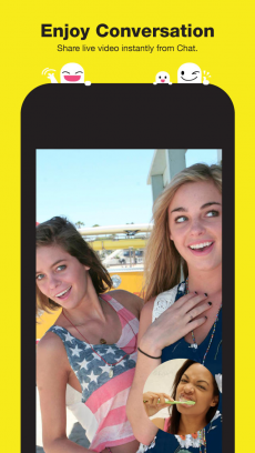 Snapchat スナップチャット iPhoneアプリ