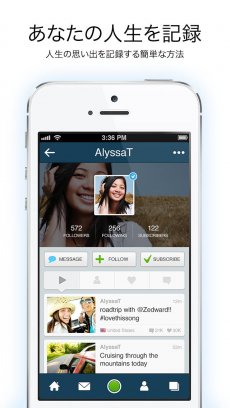 Peeks Video Social Network: Watch & Share iPhoneアプリ