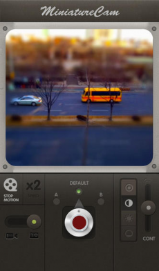 MiniatureCam - TiltShift Generator iPhoneアプリ