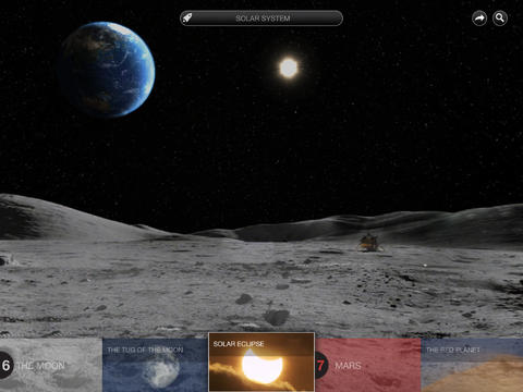 Prof Brian Cox's Universe iPadアプリ