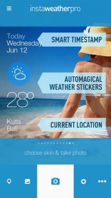WeatherShot Pro iPhoneアプリ