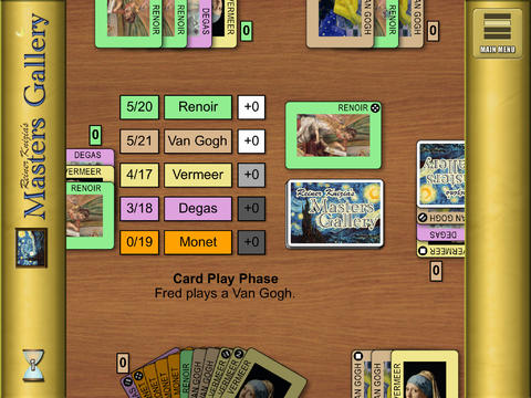 Reiner Knizia's Masters Gallery iPadアプリ