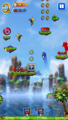 Sonic Jump™ iPhoneアプリ