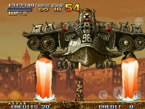 METAL SLUG X iPadアプリ