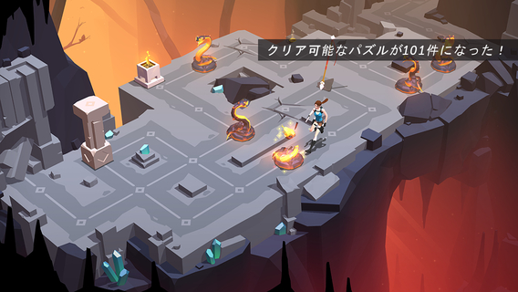 Lara Croft GO iPhoneアプリ