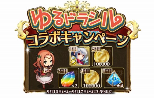 ゆるドラシル と 輝星のリベリオン がコラボ ゆるドラ ホシリベコラボイベント開始 Applion ゆるドラシル と 輝星のリベリオン がコラボ ゆるドラ ホシリベコラボイベント開始 Applion